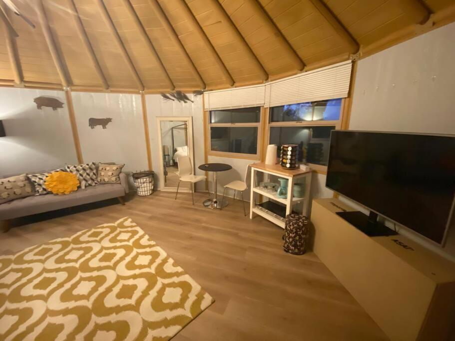 Glamping-Sky Dome Yurt-Tiny House-2 By Lavenders Field Villa Valley Center Ngoại thất bức ảnh