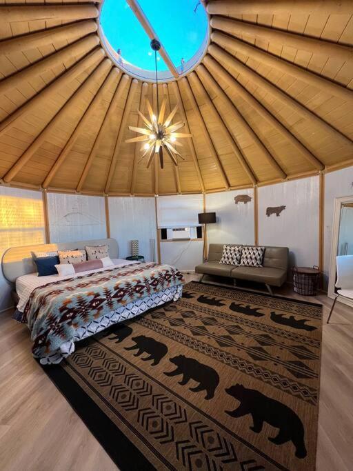 Glamping-Sky Dome Yurt-Tiny House-2 By Lavenders Field Villa Valley Center Ngoại thất bức ảnh