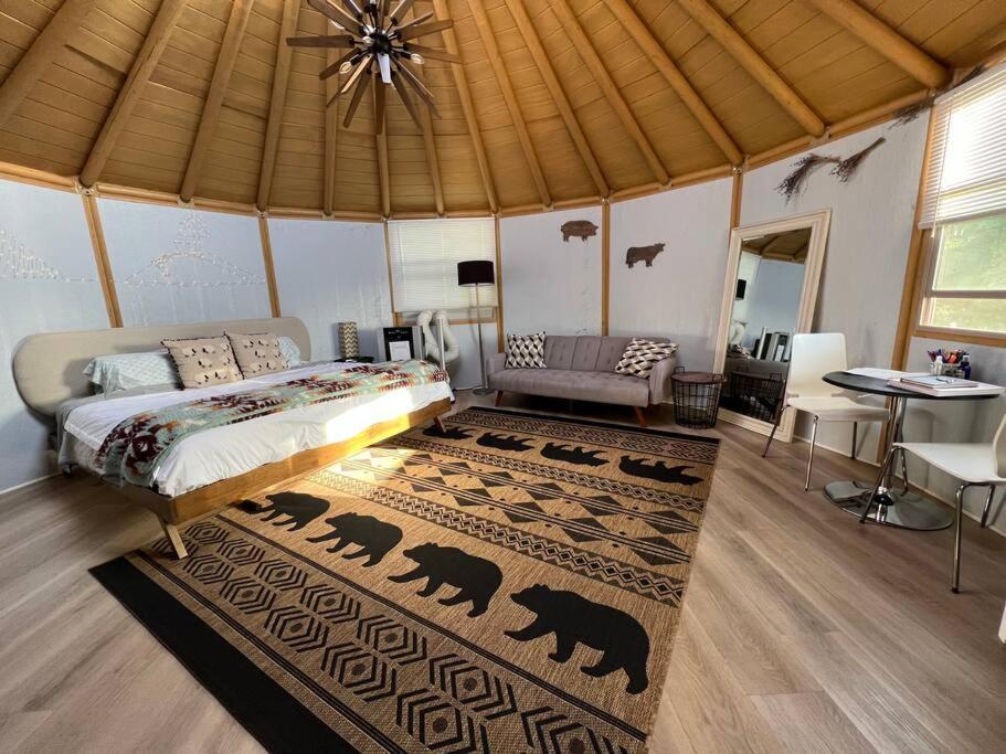 Glamping-Sky Dome Yurt-Tiny House-2 By Lavenders Field Villa Valley Center Ngoại thất bức ảnh