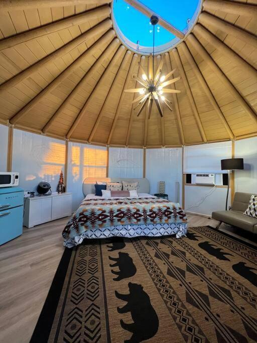 Glamping-Sky Dome Yurt-Tiny House-2 By Lavenders Field Villa Valley Center Ngoại thất bức ảnh