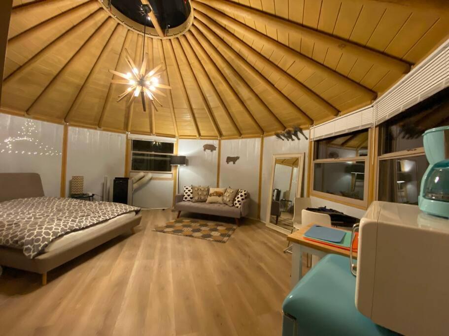 Glamping-Sky Dome Yurt-Tiny House-2 By Lavenders Field Villa Valley Center Ngoại thất bức ảnh